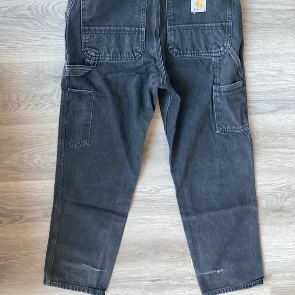 Carhartt WIP, Single Knee Pant - Denim, Black (Stone Washed), 29 x 32 - Picture 3 of 10
